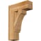 Ekena Millwork Imperial Block Rough Sawn Bracket, Western Red Cedar, 6"W x 20"D x 28"H BKT06X20X28IMP05RWR - alternate 1